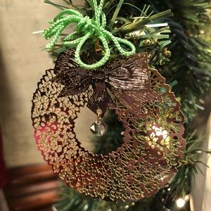 Die cut wreath Christmas